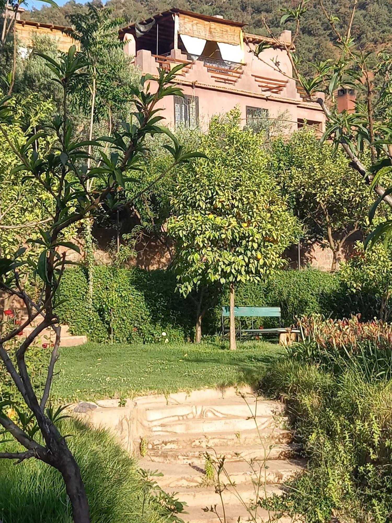 ホテル Ourika Timalizene Le Jardin Des Delices Tamezindert エクステリア 写真