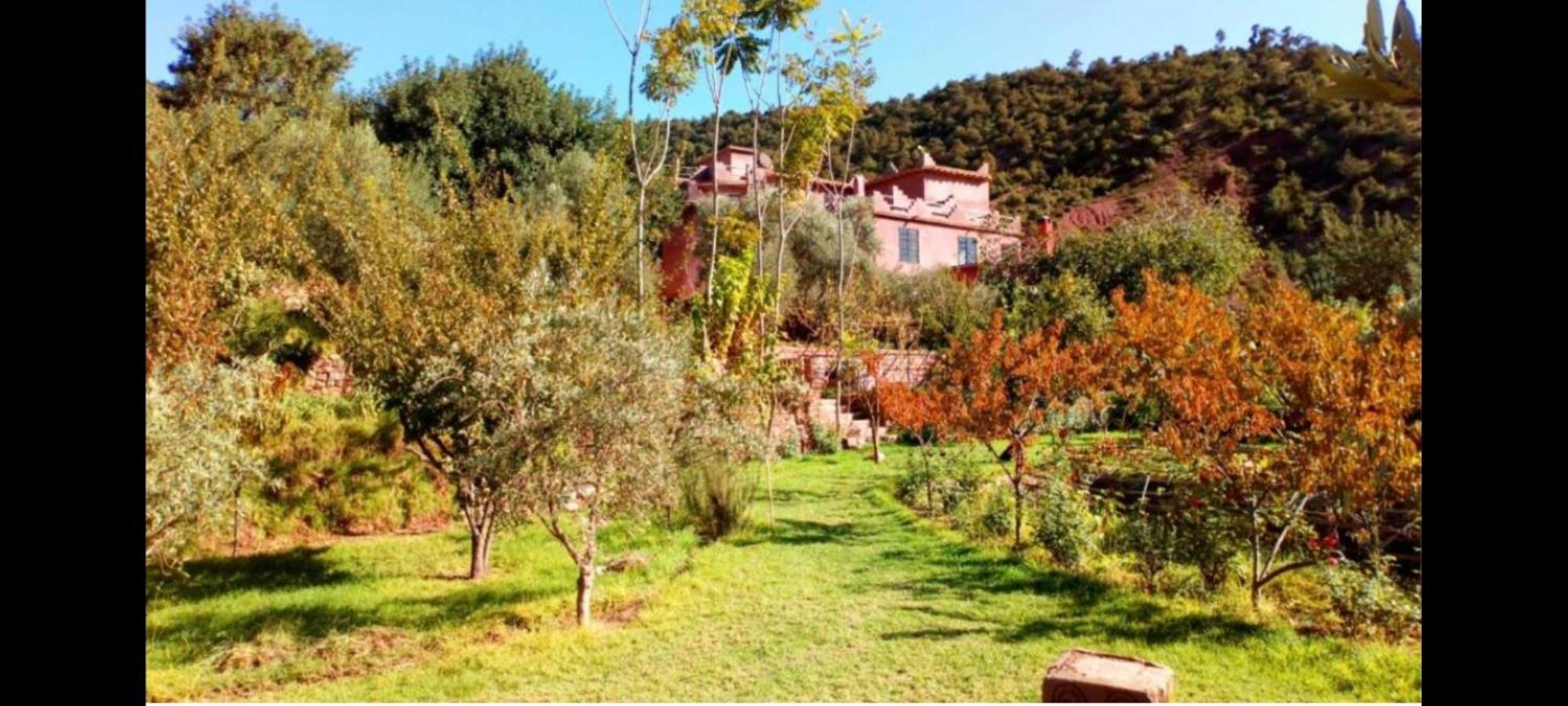 ホテル Ourika Timalizene Le Jardin Des Delices Tamezindert エクステリア 写真